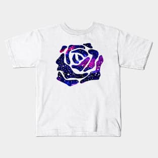 galaxy rose Kids T-Shirt